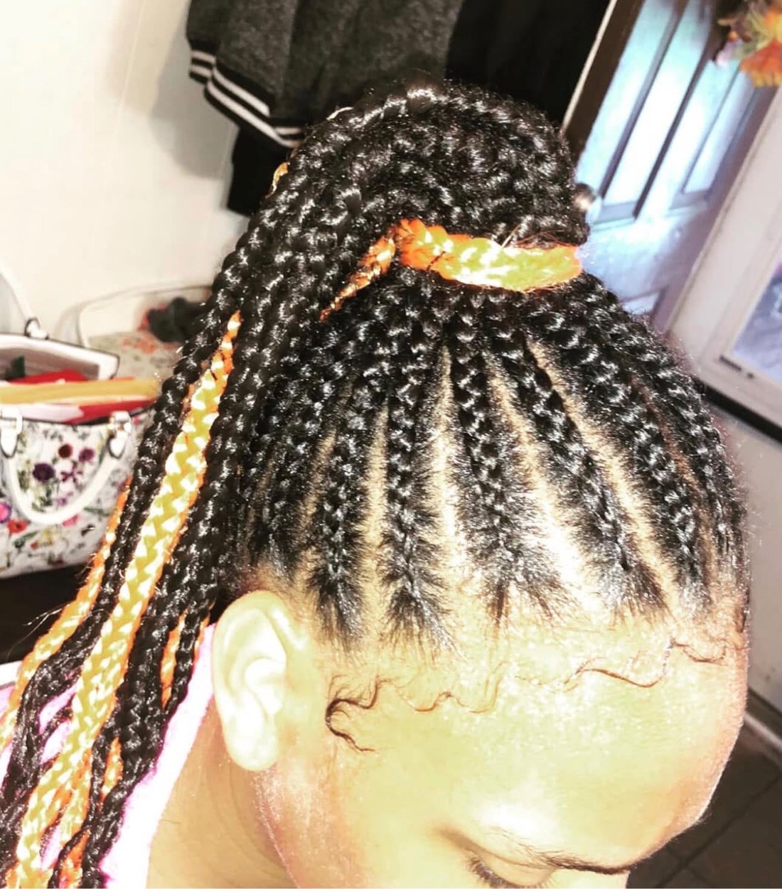 Feed-in braids